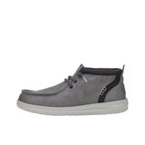 Mocassino Wally mid classic grigio/nero