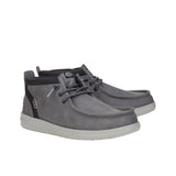 Mocassino Wally mid classic grigio/nero