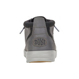 Mocassino Wally mid classic grigio/nero