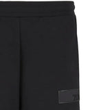 Pantalone jogger oversize box logo 7 lines nero