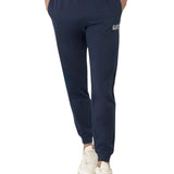 Pantalone Jogger basic felpa blu