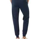 Pantalone Jogger basic felpa blu