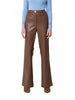 pantalone-bootcut-in-ecopelle-marrone