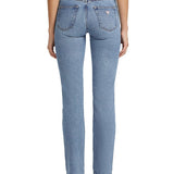 Jeans G08 mid rise straight denim medio