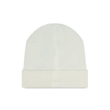 Cappello bambina con logo frontale panna