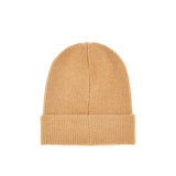 Cappello con ricami camel