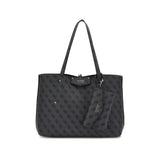 Borsa tote eco brenton coal logo grigio/nero