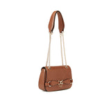 Borsa a spalla convertible Arlena cognac