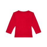 T-shirt con dettaglio orsetto rosso