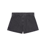 Pantagonna in jeans color grigio antracite