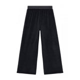 Pantalone mini me velvet nero