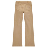 Pantalone con tasche frontali beige