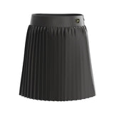 Minigonna  pleated nero