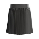 Minigonna  pleated nero