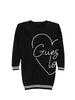 abito-manica-lunga-love-guess-nero