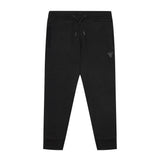 Pantalone jogger active logo triangolo nero