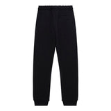 Pantalone tuta nero con logo ricamato