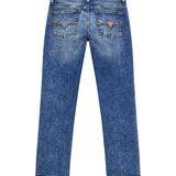 Jeans slim stretch denim medio