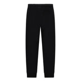 Pantalone jogger active stampa laterale nero