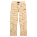 Pantalone jogger Mini Me stampa 4G allover beige/bianco