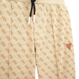 Pantalone jogger Mini Me stampa 4G allover beige/bianco