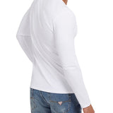 T-shirt manica lunga core jersey bianco