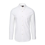 Camicia con tasca frontale bianco