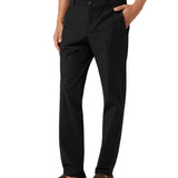 Pantalone tech stretch a vita media nero