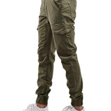 Pantalone cargo verde militare