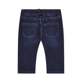 Jeans blu scuro con Orsacchiotto ricamato