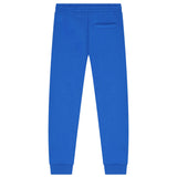 Pantalone jogger active stampa laterale bluette