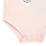Completo felpa, body e pantalone grigio chiaro