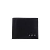 Portafogli bifold orizzontale W/coin Pocket Mestre nero