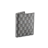 Portafogli bifold verticale W/coin Pocket Mito nero