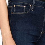 Jeans sexy flare denim scuro