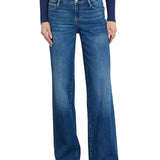 Jeans sexy palazzo denim scuro