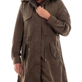 Parka gilet Natasha verde