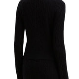 Cardigan con botton Isabelle nero