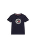 t-shirt-kids-stampa-logo-frontale-blu