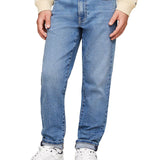 Jeans kids modello straight vintage denim chiaro