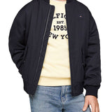 Giubbino bomber Kids con zip monotype blu