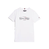 T-shirt teen con logo icon bianco