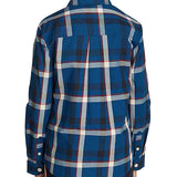 Camicia Teen fantasia check blu