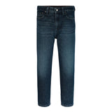 Jeans affusolati kids green cast wash denim scuro