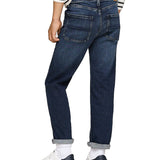 Jeans kids straight fit stile skater denim scuro