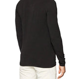 T-shirt a maniche lunghe stretch nero