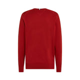 Maglione girocollo 1985 in cotone rosso