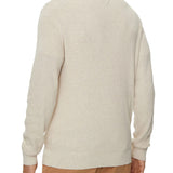 Maglione e nido d'ape beige