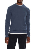 Maglia a girocollo essential ottanio