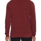 Maglia a girocollo essential bordeaux